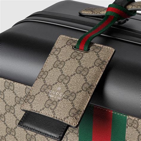 Gucci Porter Light Kabinentrolley Plus in schwarzes Polycarbonat ...