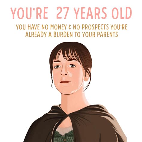 Pride And Prejudice 27th Birthday Card - Boomf