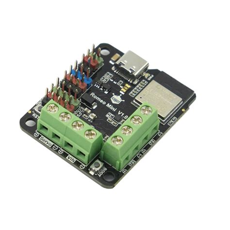DFRobot Romeo ESP32-C3 Robot Control Board Supports Wi-Fi & Bluetooth ...
