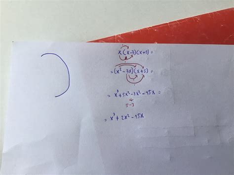 Expand and simplify x(x - 3)(x + 5) - brainly.com