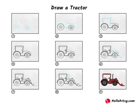 Draw a Tractor 的图像结果