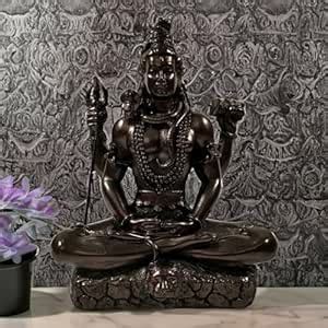 Buy 8 inches (Large) - Lord Shiva Idol Statue showpiece for Home Office ...