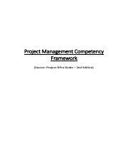 Image result for Project Manager Competency Framework