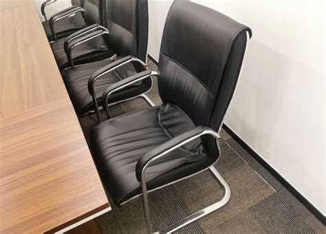 95新电脑椅办公室座椅职员办公椅会议椅网布弓形椅_合步二手办公家具城，新旧搭配，创业成本立省50%。