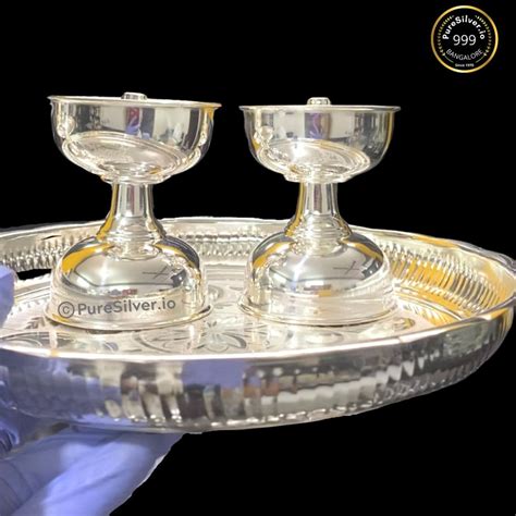 Buy Silver Pooja Items | Pure silver pooja items online – PureSilver.io
