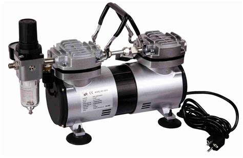Painter - Buy Double Piston Airbrush Mini Oil-Less Air-Compressor