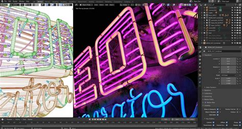 Image result for Blender Realistic Neon Tutorial