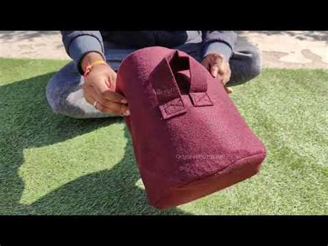 ORGANICBAZAR 9x9 Geo Grow Bags for Home Garden, Premium Geo Fabric 450 ...