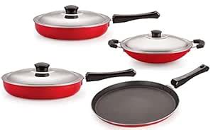 Buy Nirlon Non-Stick Pfoa Free Pure Aluminium Kitchen Cooking Item Gift ...