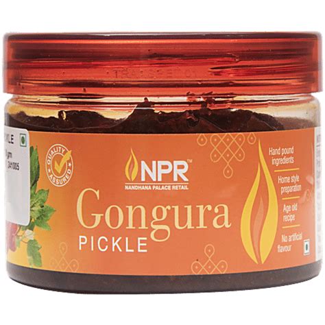Buy NPR Gongura Pickle Online at Best Price of Rs 137 - bigbasket
