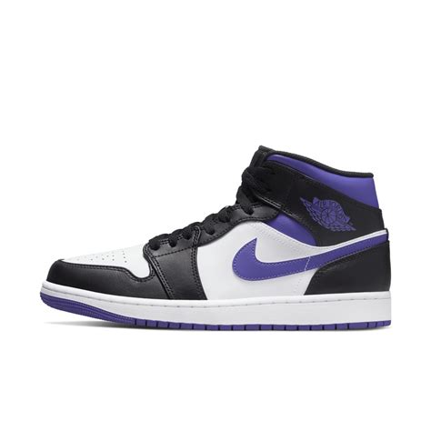 Air Jordan 1 Mid 'Court Purple' (554724-095) Release Date. Nike SNKRS