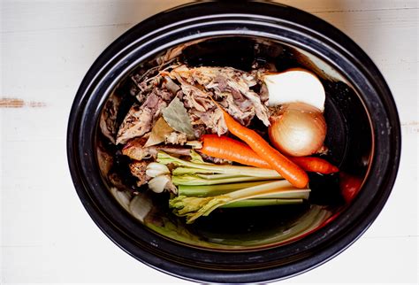 Slow Cooker Chicken Stock From Bones at Lucas Angas blog