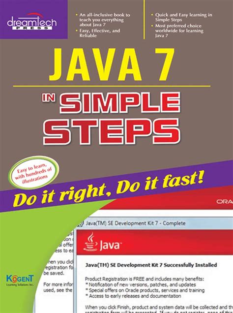 Java 7 in Simple Steps eBook : Kogent Learning Solutions Inc.: Amazon ...
