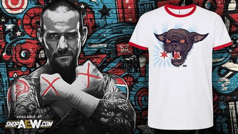 New CM Punk/Larry t-shirt just dropped : r/AEWOfficial
