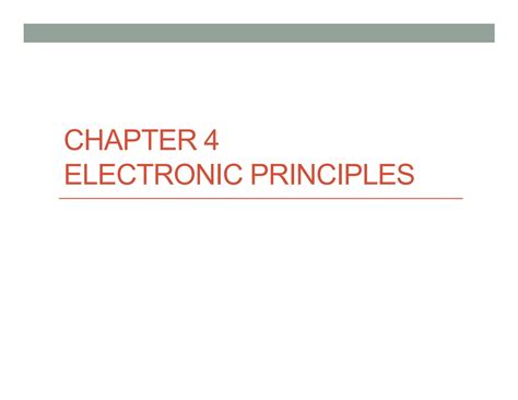 Image result for Electronic Principles Tutorial