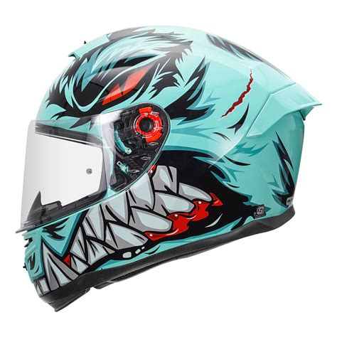 MT HUMMER LYCAN GLOSS HELMET – HELMETWALA.COM