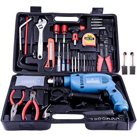 ULTRAFAST 550 Watt UF-EID300 Impact Drill Tool Set 13mm Chuck ...