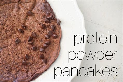 Domestic Fashionista: Protein Powder Pancakes Recipe