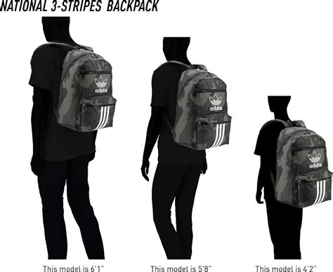 Buy adidas Originals National 3-Stripes Backpack, Adi Camo, One Size ...