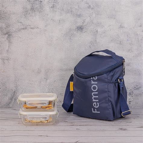 Buy Femora Borosilicate Glass Microwave Safe Rectangle Container ...