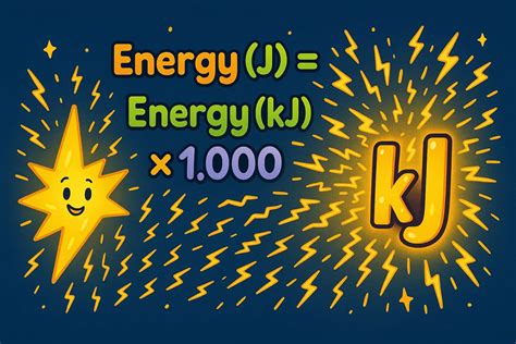Joule to Kilojoule Converter - JetCalculator