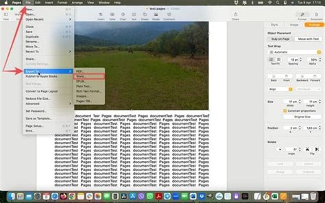Image result for How to Convert Pages File to Word