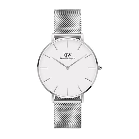 Petite Sterling - Small women's silver watch - 32mm | DW