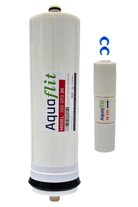 Aquaflit's 300 GPD RO Membrane with FR-450 for up to 2000 TDS Input ...
