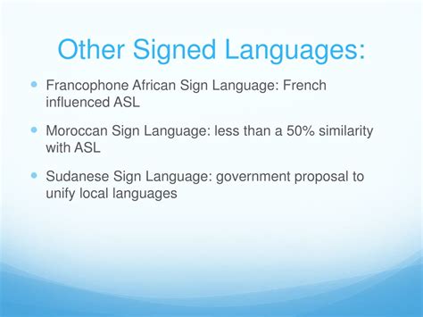 Image result for Types of Sign Language