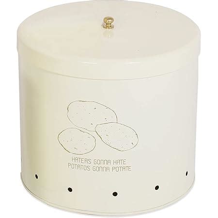 Mindful Craft Potato, Onion, Garlic and Ginger Canisters Set of 4 ...