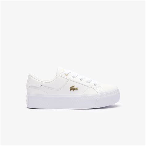 Women's Ziane Platform Leather Sneakers - Sneakers - New In 2026 | Lacoste