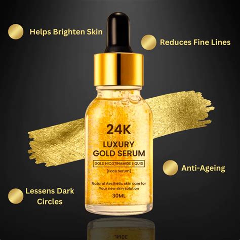 24K Gold Face Serum – Sarakart