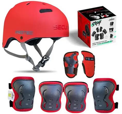 Buy Jaspo S x 4 Ultra Protective Set For Cycling, Skating ...