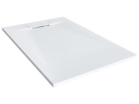 Base de duche AZZURRO 80 x 120 x 3 cm Branco | Beliani.pt