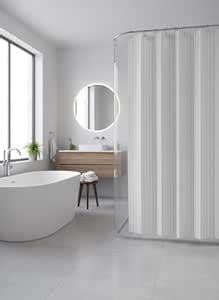 CASA-NEST Waterproof Fabric Shower Curtain, Size 72x78 Inch, Single PC ...