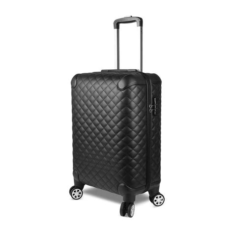 Buy Black Luggage & Bags - The Stitch-2 Black 20-inch | Tresmode