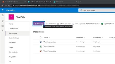 SharePoint Library Tutorial 的图像结果