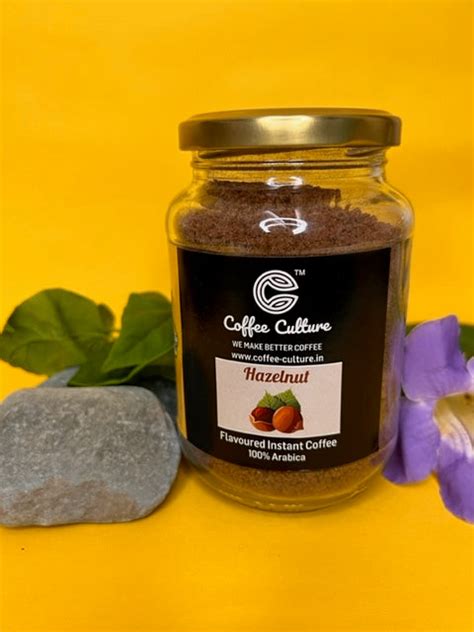 Flavoured Instant Coffee-Hazelnut 100gms – Coffee Culture , S.K Homes