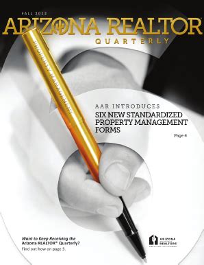 Fillable Online Six new standardized property management forms ...