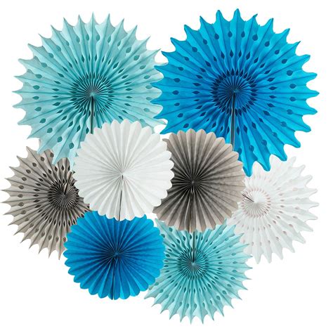 Buy Baby Boy Baby Shower Decorations Blue Grey Elephant Party ...