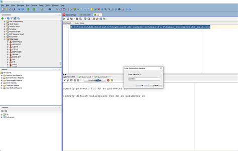 Oracle Database 21C Sample Schemas 的图像结果