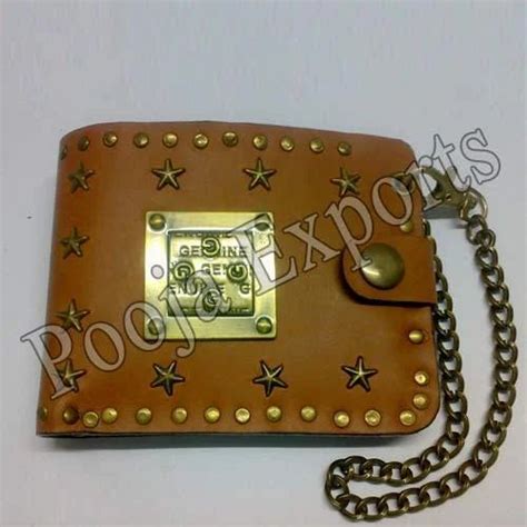 Leather Biker Wallet - Designer Biker Leather Wallets Manufacturer from ...