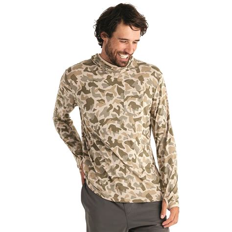 Free Fly Men's Bamboo Lightweight Hoodie, Camo | Sportsman's Guide