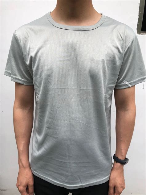 Wholesale 100% Polyester Plain T-Shirts for Custom Printing - Black ...