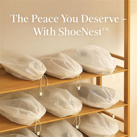 ShoeNest™ – Reusable Shoe Organizer Bags for Calm, Clean & Clutter-Fre ...