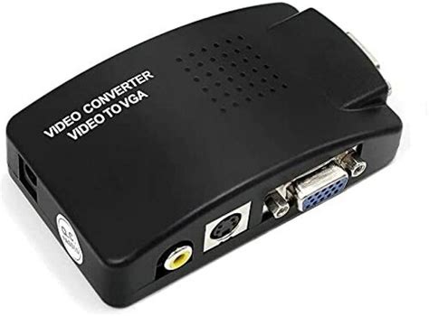 All mobile solution Video Composite RCA AV to VGA Converter with USB ...