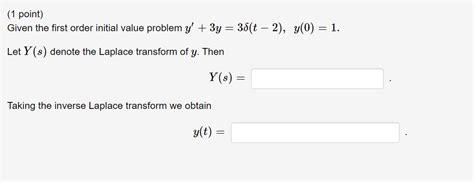 Image result for First Order Initial Value Problem