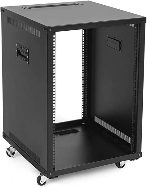 NavePoint 15U Portable Rolling Network Rack, India | Ubuy