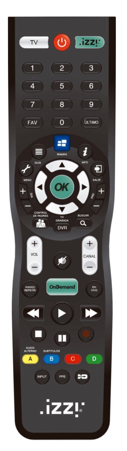 Image result for Como Programar Un Control Izzi