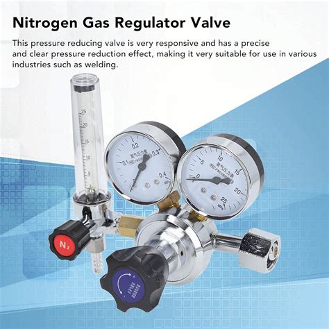 Nitrogen Flowmeter Pressure Reducing Valve Pressure India | Ubuy